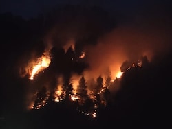 Forest Fire Triggers Multiple Landmine Blasts Near Line Of Control In J&amp;K