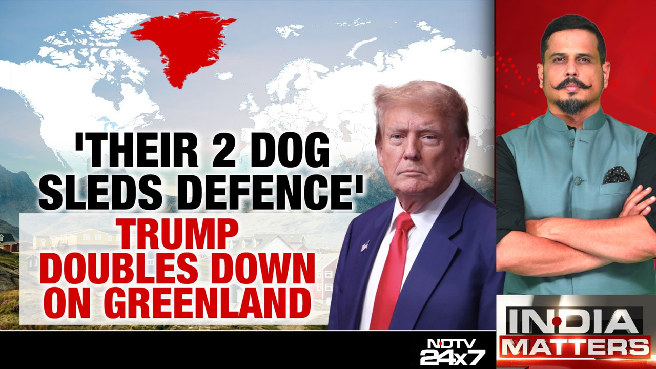Trump Mocks Greenland's Defence: 'Two Dog Sleds Defence' Swipe