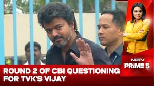 Round 2 Of CBI Questioning For TVK's Vijay, Officials Say No Clean Chit Yet