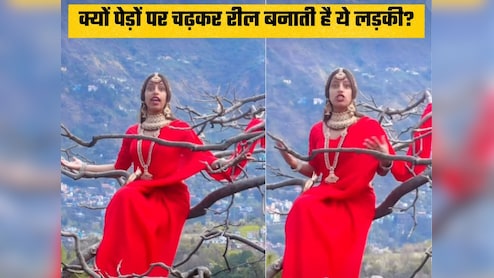 क्यों पेड़ों पर झूलते हुए रील बनाती है ये लड़की, क्या है पेड़ों की रानी की कहानी