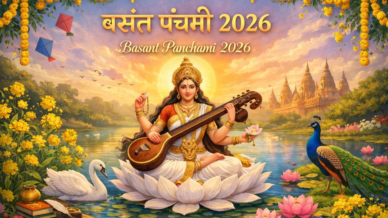 Basant Panchami 2026 Wishes: 'मां सरस्वती का वरदान हो...' इन खास संदेशों से दीजिए अपनों को बसंत पंचमी की हार्दिक शुभकामनाएं