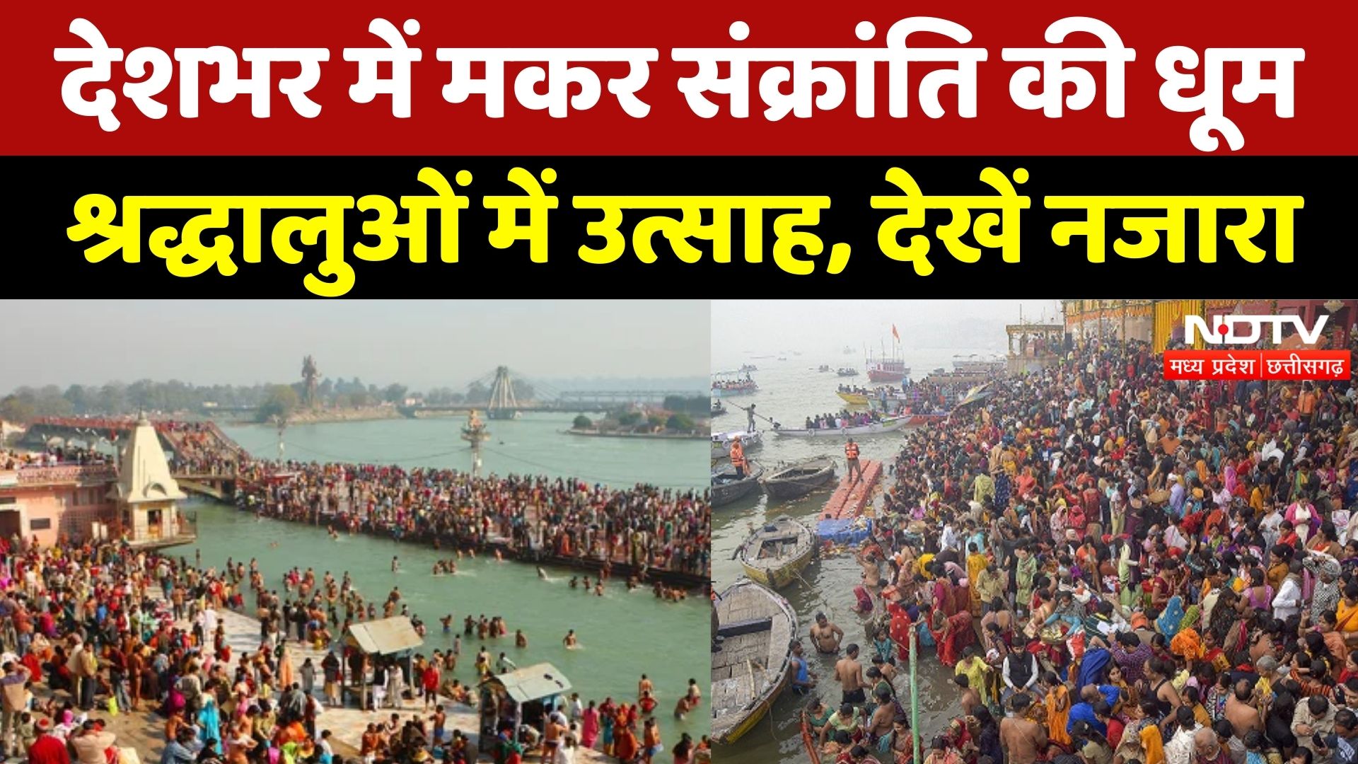 Makar Sankranti 2026: देशभर में मकर संक्रांति की रौनक, संगम तटों पर श्रद्धालुओं की भीड़ | Festival