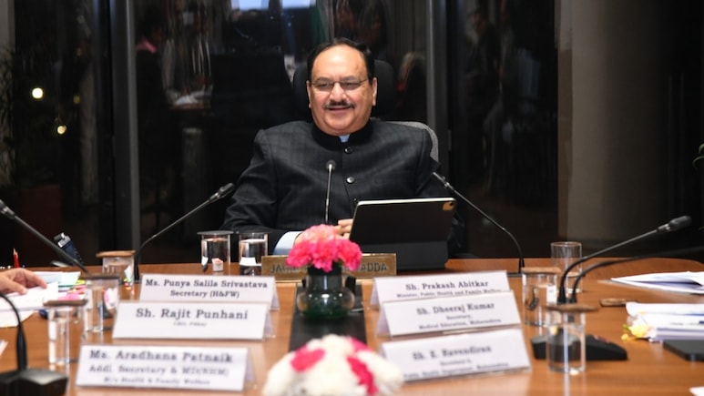 Union Health Minister JP Nadda Inaugurates Summit On India's Health Future, Best Practices