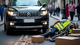 डॉक्टर का कारनामा: डिलिवरी ब्वॉय को पहले टक्कर मारी, विरोध करने पर गाड़ी वापस घुमाकर कुचला