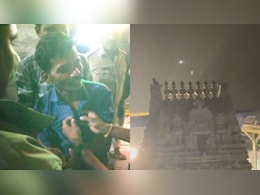 3-Hour Drama, Security Scare As Drunk Man Climbs Temple Tower In Tirupati