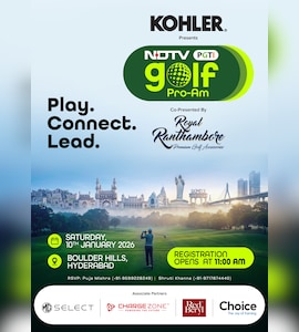 Mohammad Azharuddin and Corporate Titans to Headline NDTV Golf Pro-Am Hyderabad