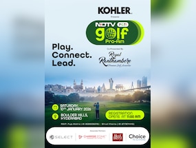 Mohammad Azharuddin and Corporate Titans to Headline NDTV Golf Pro-Am Hyderabad