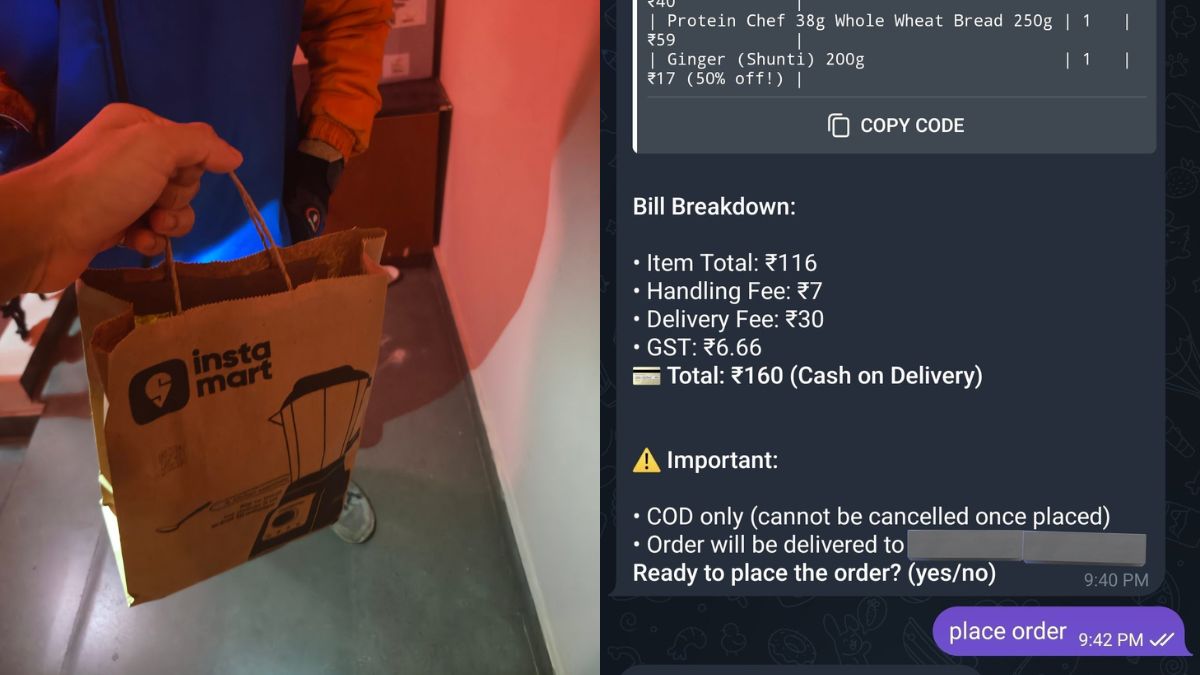 "It Knows My Schedule": Bengaluru Man Hands Over His Swiggy Orders To AI, Internet Reacts