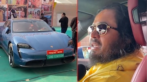 Video: Spiritual Leader Satua Baba Drives Rs 2-Crore Porsche At Magh Mela