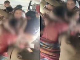 BJP Woman Worker Stripped In Clash With Cops During Protest In Karnataka