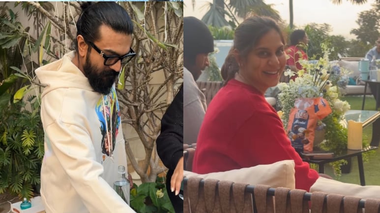 Ram Charan Turns Chef, Serves Dosas To Pregnant Wife Upasana And Konidela Family On Bhogi