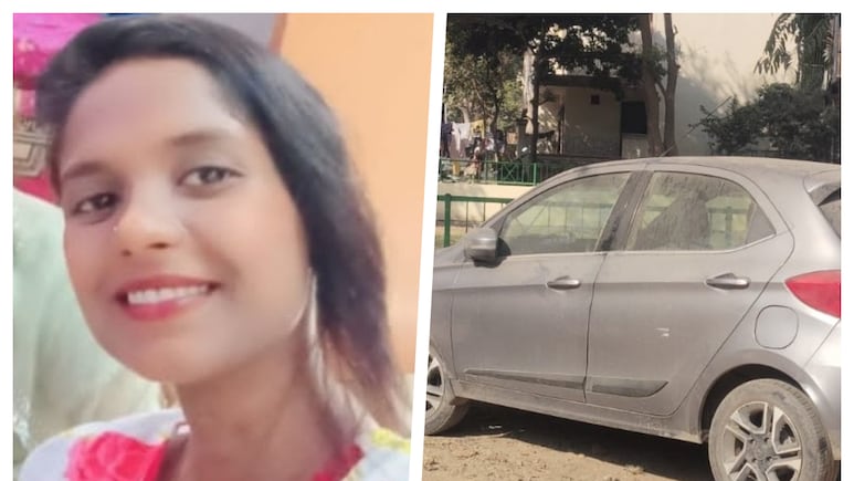 ग्रेटर नोएडा में कार के नीचे से मिला युवती का शव, दो भाइयों का थी अकेला सहारा