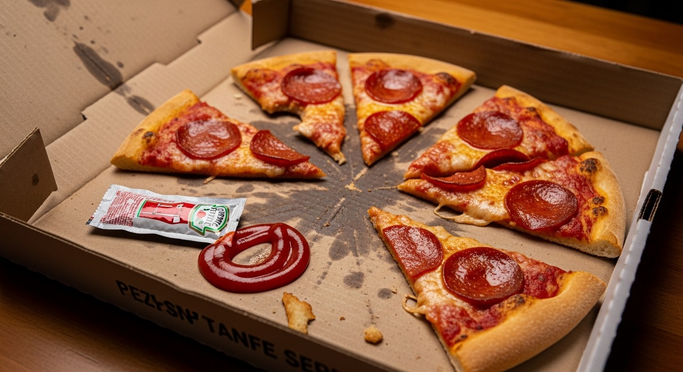 Why You Should Stop Putting Ketchup On Your Pizza Box