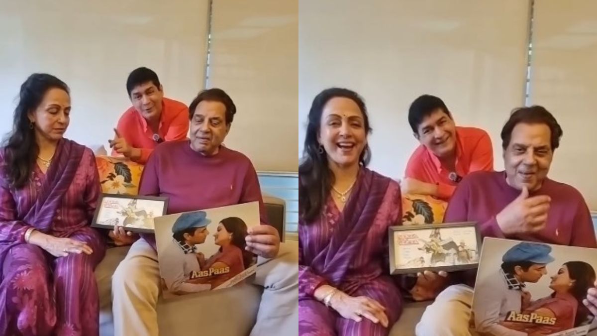 Unseen Video Of Dharmendra And Hema Malini Singing Together Goes Viral, Internet Reacts