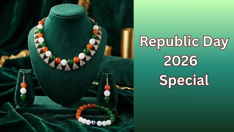 Republic Day 2026: देशभक्ति भी, स्टाइल भी... ये ट्राई कलर फैशन एक्&zwj;सेसरीज देंगी आपको डिफरेंट लुक
