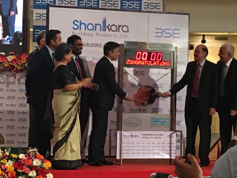 Shankara Building Products Debuts At 20% Premium To Issue Price