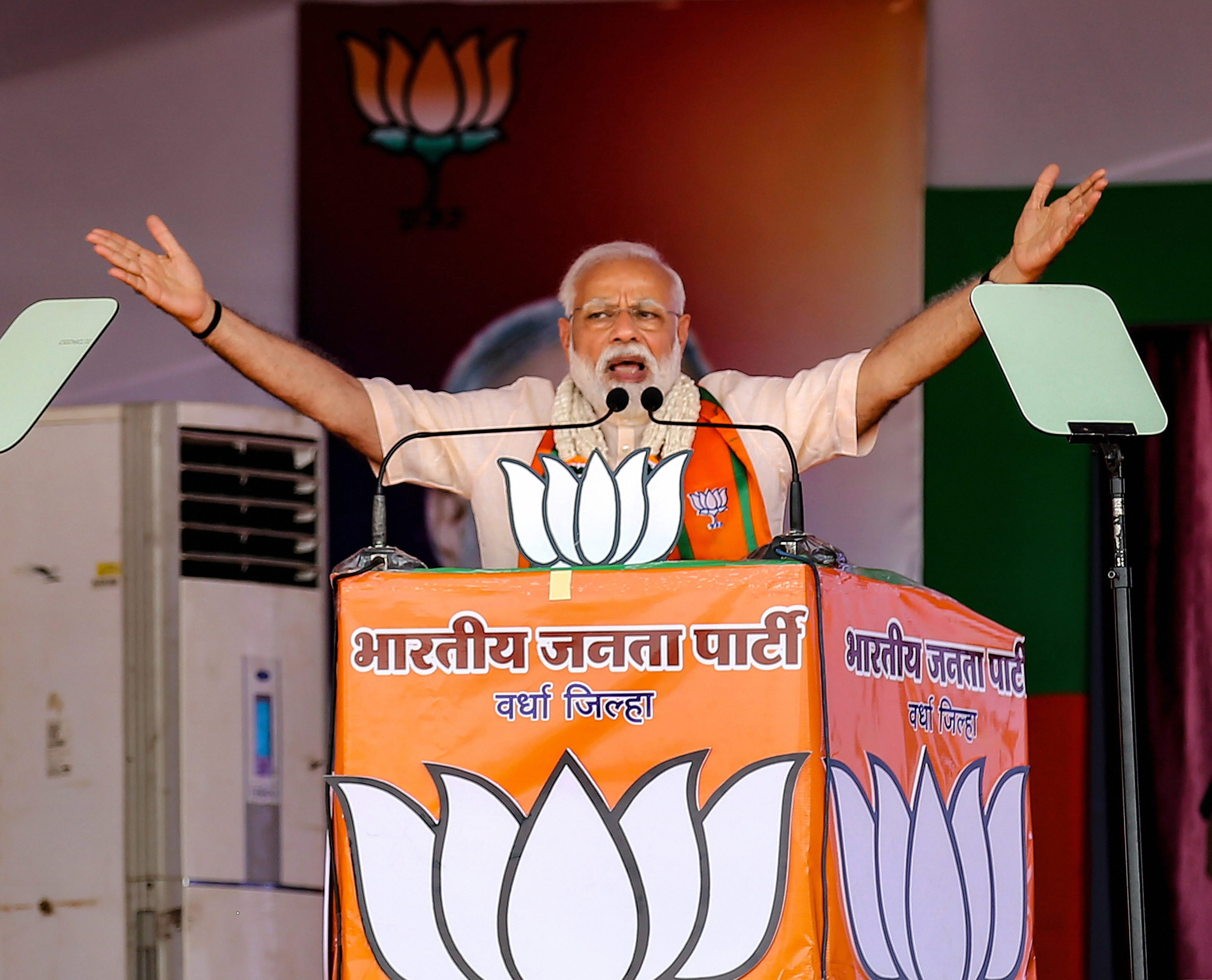 Elections 2019: Modi Gets Election Commission&rsquo;s Clean Chit For Wardha Speech Issue