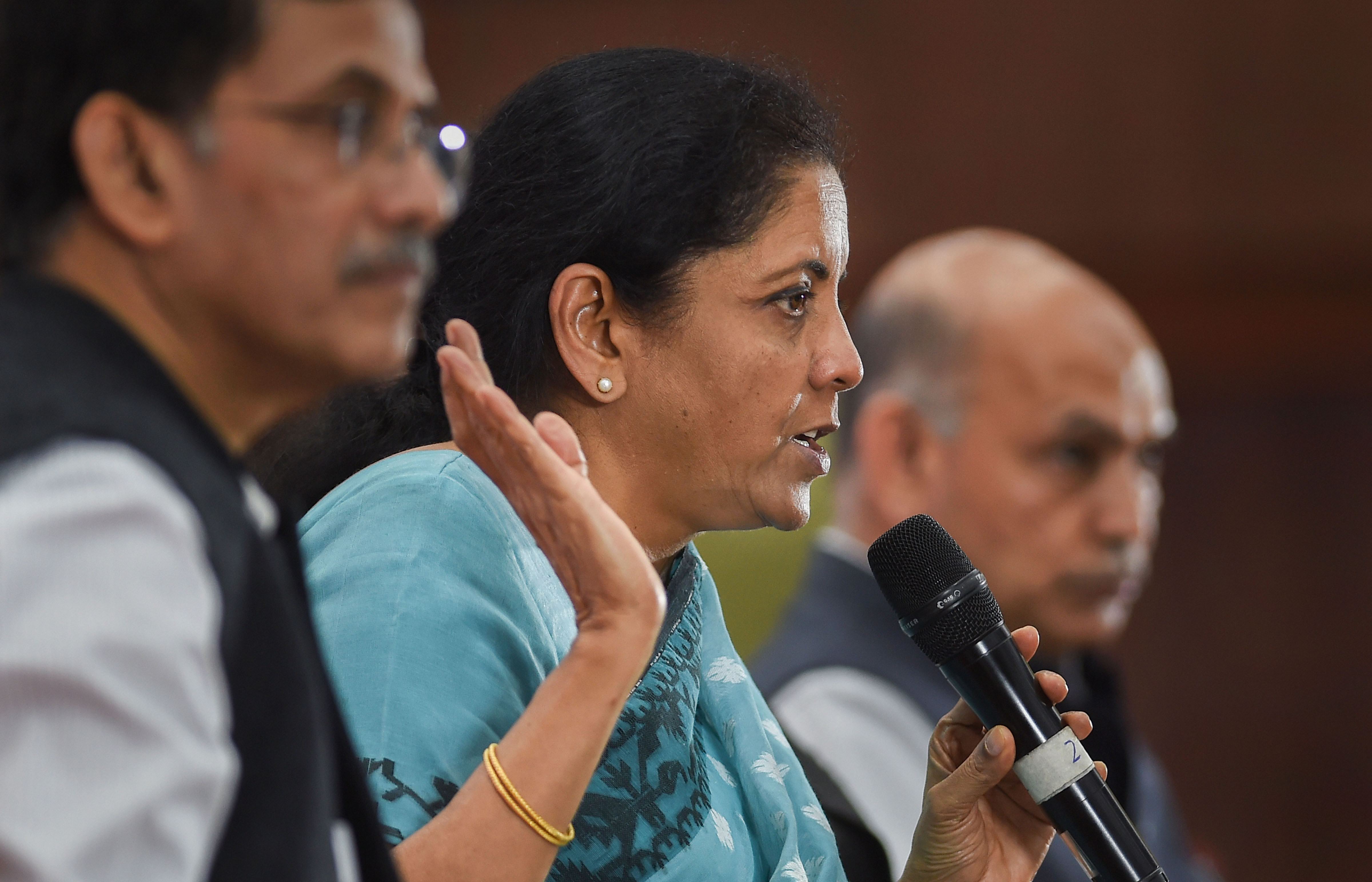 Finance Minister On The Economy: Nirmala Sitharaman Says Any Shortfall In Tax Revenue Won’t Affect Social Sector Spending