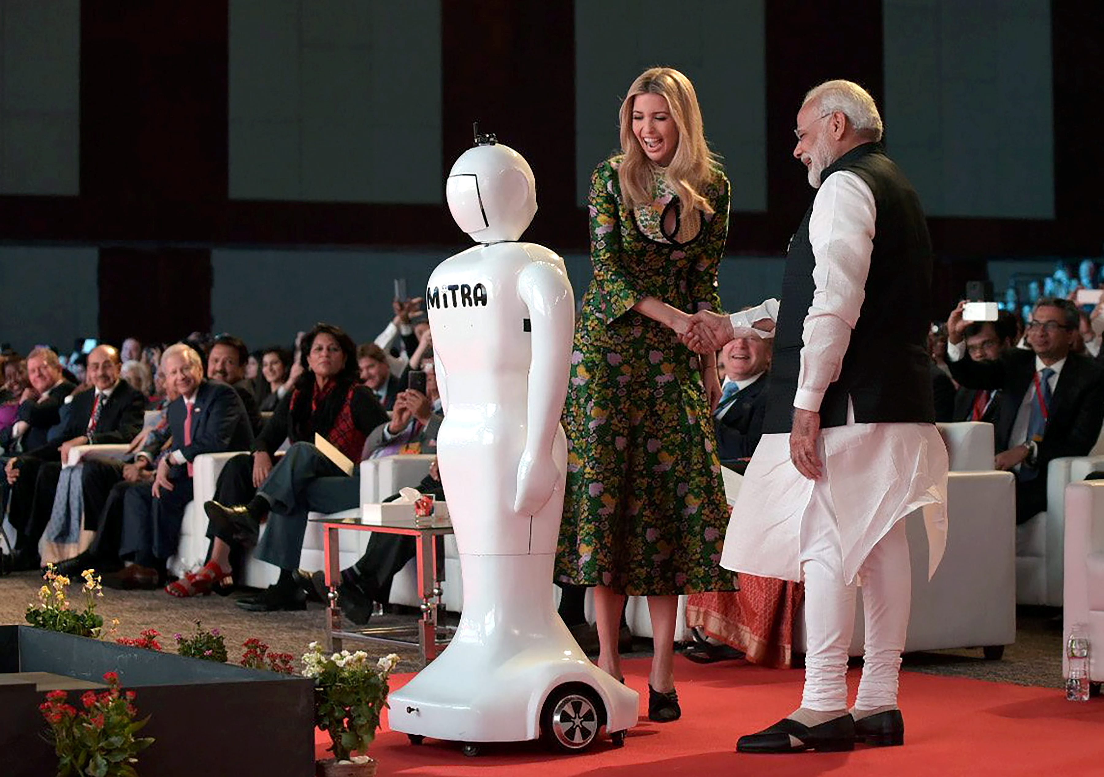 Meet Mitra, The Made In India Robot Launched At GES 2017
