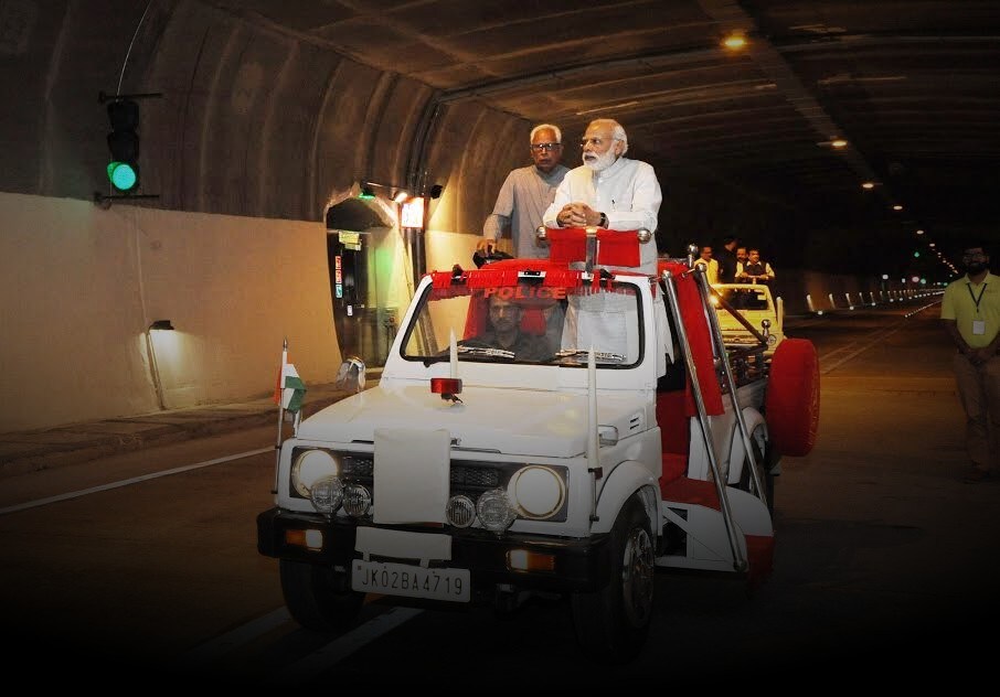 PM Modi Inaugurates India&rsquo;s Longest Road Tunnel In Jammu And Kashmir