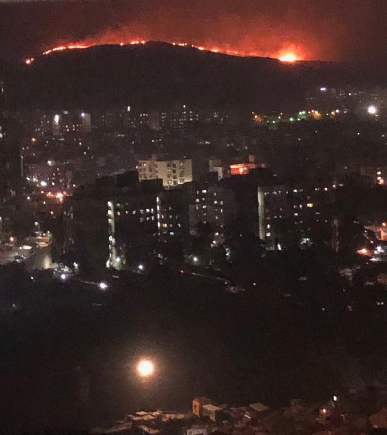 Fire Erupts Near Aarey Colony, No Casualties Reported So Far&nbsp;