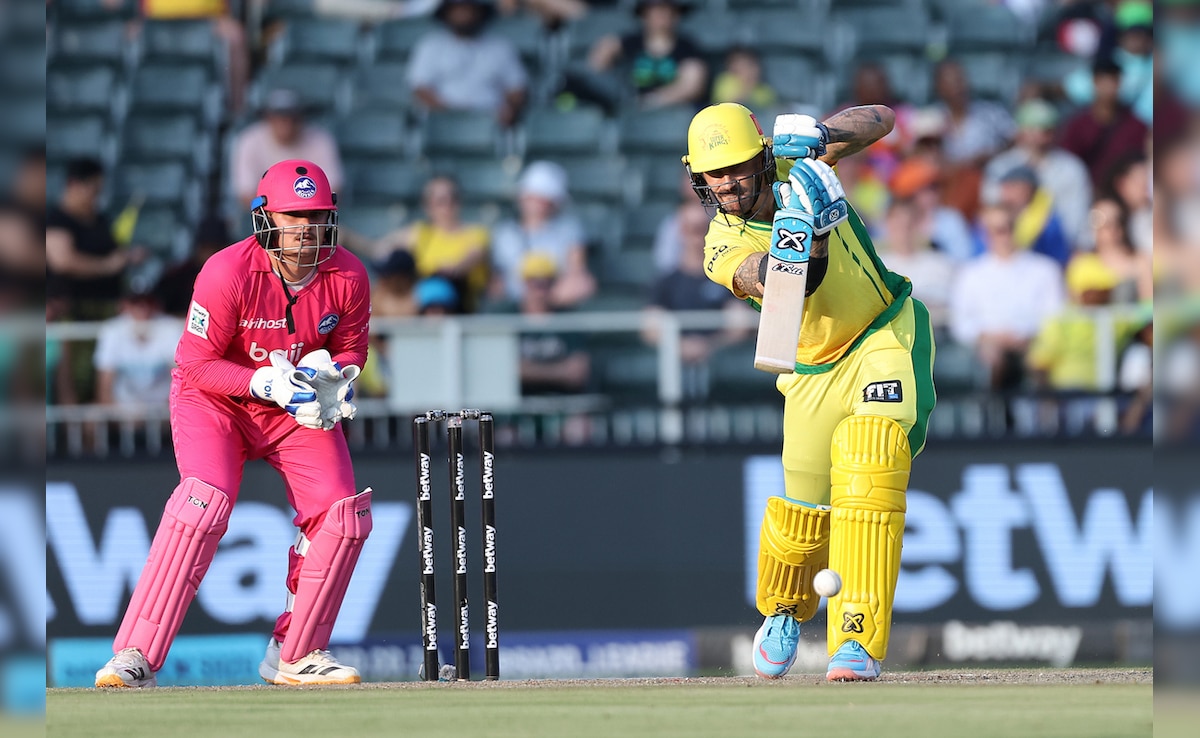 SA20: Faf Du Plessis And James Vince Shine Before Lightning Strikes At The Bullring