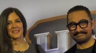 गर्लफ्रेंड गौरी स्प्रैट के साथ आमिर खान ने हैप्पी पटेल की स्क्रीनिंग में एंट्री, लेकिन फोटोग्राफर क्यों चिल्लाने लगे 'सुनील सर'