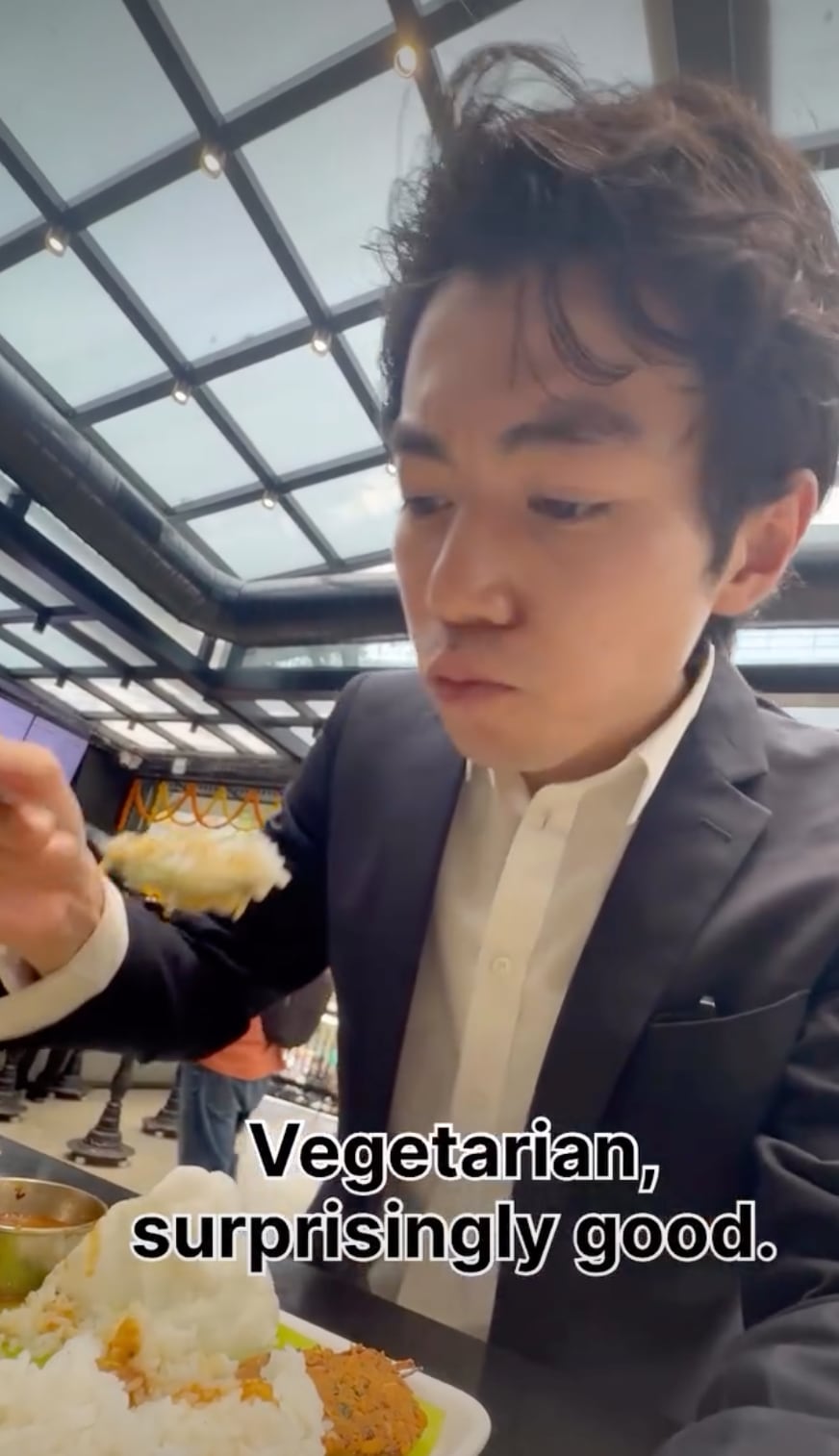 Mudde Meal For Rs 200? Influencer From Tokyo Enjoys Vegetarian Food At Bengalurus The Rameshwaram Cafe