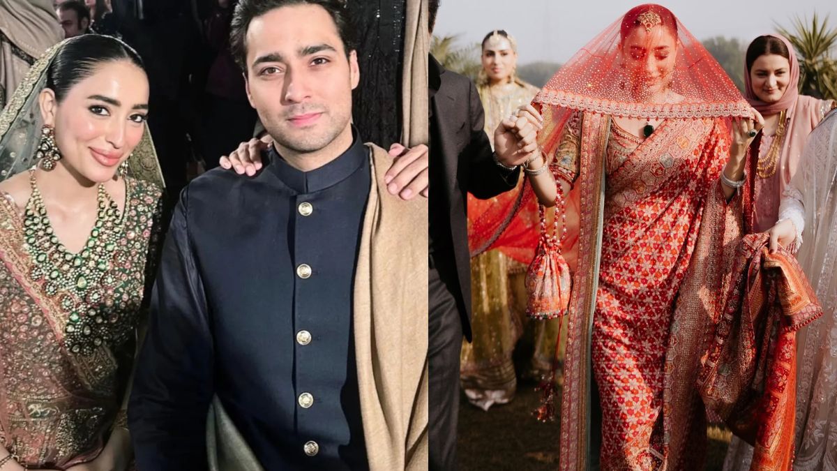 Nawaz Sharif's Granddaughter-In-Law Stuns In Sabyasachi, Tarun Tahiliani At Her Wedding, Internet Reacts