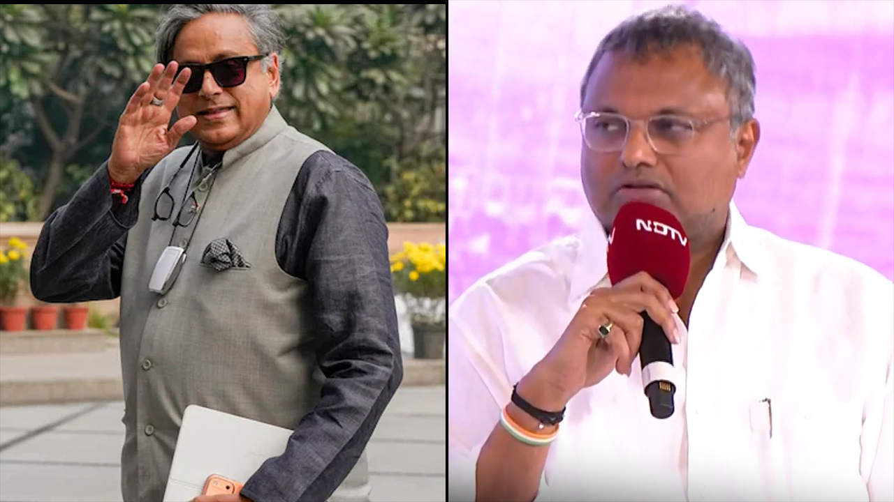 Congress Should Have Used Shashi Tharoor Better: Karti Chidambaram To NDTV