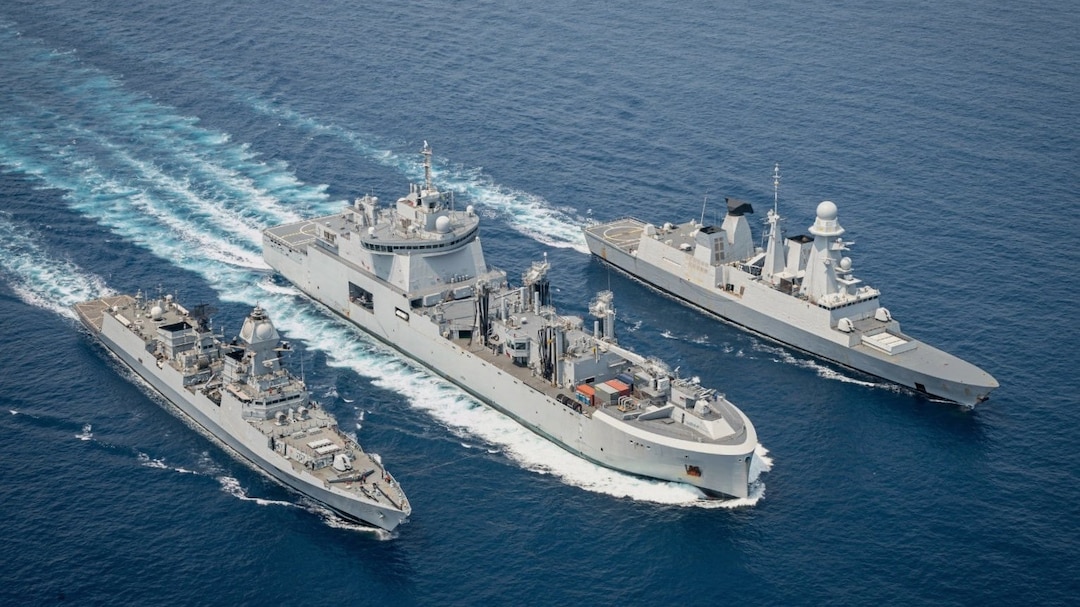 Indian Navy Escorts LPG Tankers Shivalik, Nanda Devi Through Gulf Of Oman Amid Middle East Tensions: Report