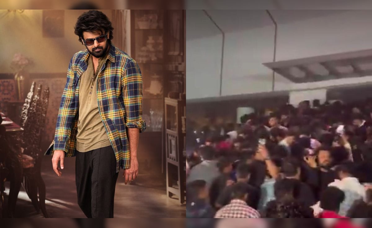 Prabhas's The Raja Saab Screenings Turn Chaotic In Hyderabad, Angry Fans Storm Preview Show