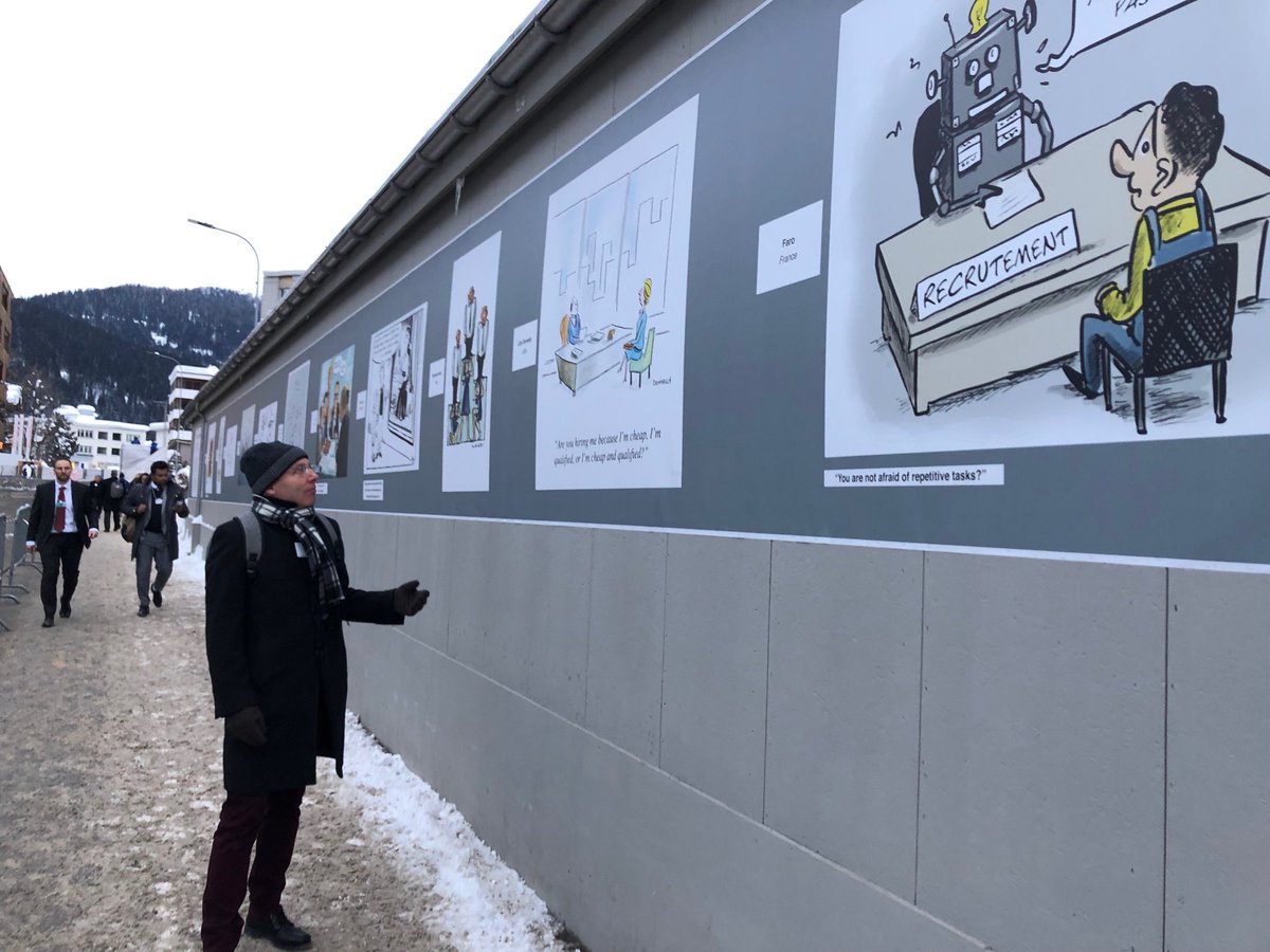 Davos 2019: Has The World Become A Tougher Place For  Cartoonists? Here&rsquo;s Patrick Chappatte&rsquo;s Take