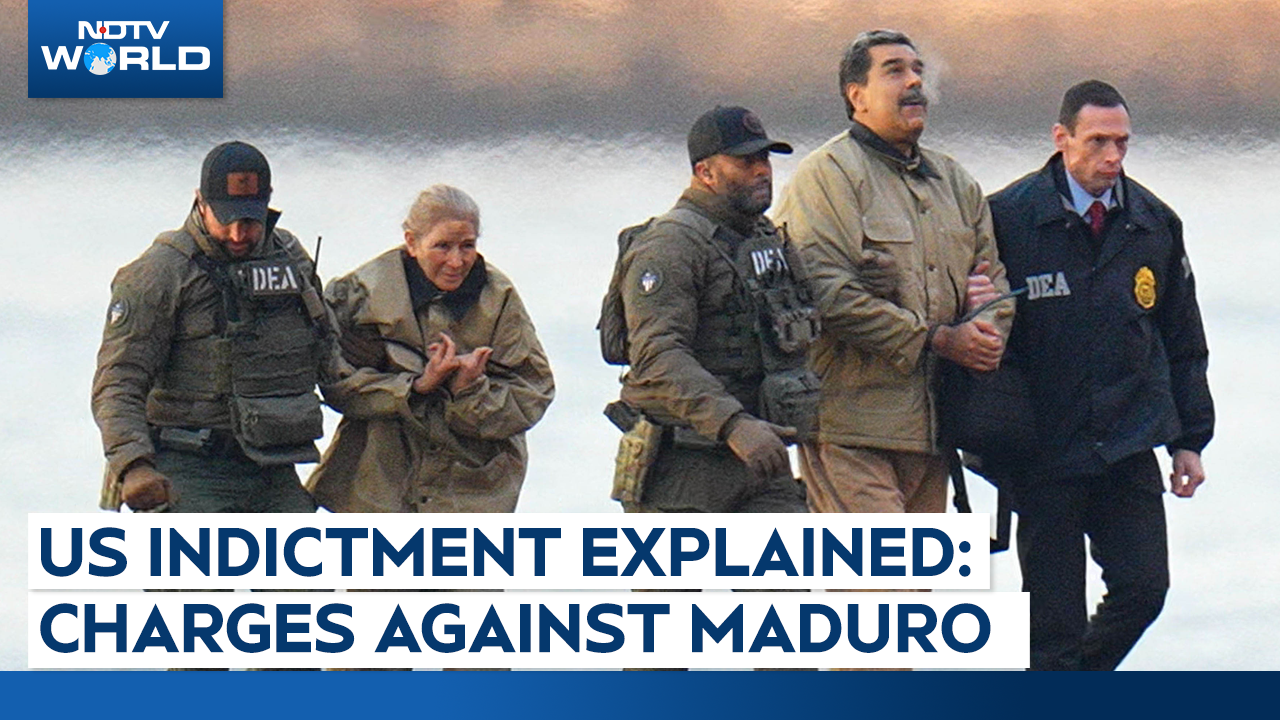 Explained: The US Charges Against Venezuela's Nicolas Maduro