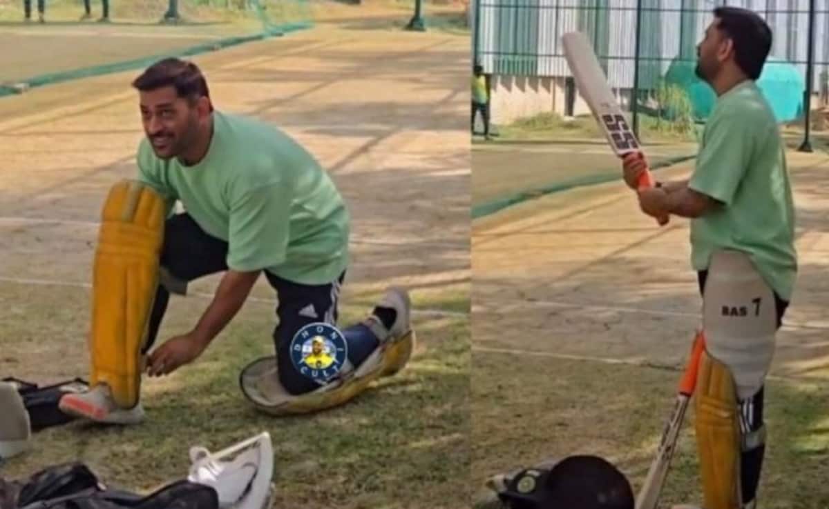 IPL 2026: नेट पर दिखे एमएस धोनी, फैंस ने लगानी शुरू की यह अटकलें, तस्वीरें हुईं वायरल