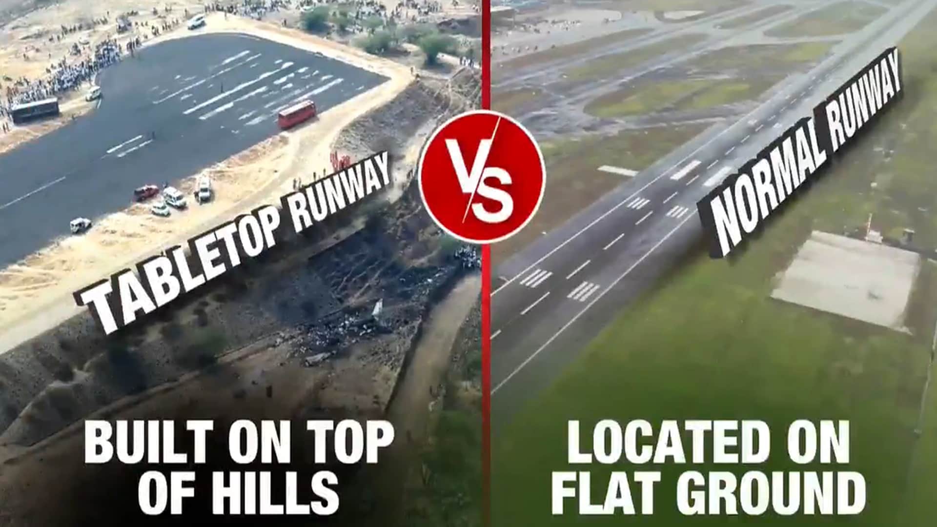 Tabletop Runways: Landing On The Edge - Sudden 100° Tilt And Dive