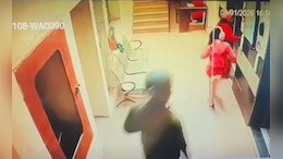 On Camera: Chain Snatching Attempt Inside Lift At Greater Noida High Rise