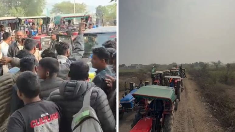 Rajasthan: ट्रैक्टर काफिले के साथ सड़कों पर उतरे किसान, प्रशासन को दी आंदोलन की चेतावनी