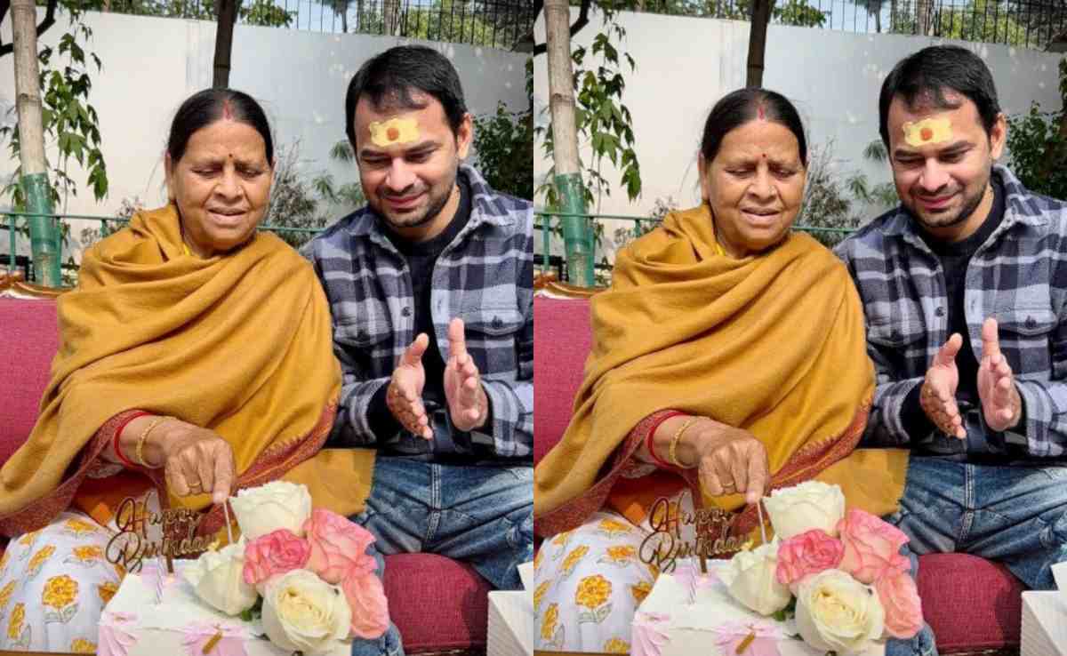 यूरोप ट्रिप पर तेजस्वी और दिल्ली में लालू, 7 महीने बाद राबड़ी आवास पहुंचे तेज प्रताप यादव