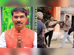 Dramatic Video Shows BJP MLA Being Abused At Temple, Man Arrested