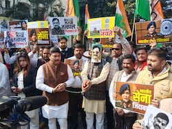Congress Protests After Court Raps Madhya Pradesh For Shielding Minister