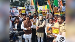 Congress Protests After Court Raps Madhya Pradesh For Shielding Minister