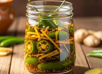 6 Tips To Make Perfect Green Chilli And Ginger Pickle At Home