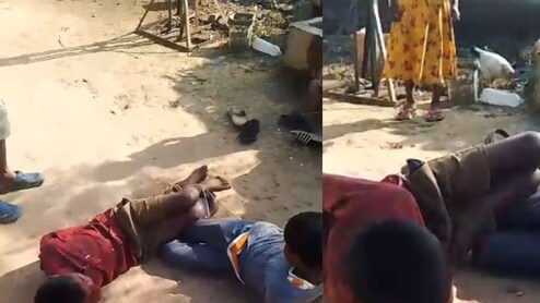 खेत में मटर तोड़ने पर दो मासूमों के साथ हैवानियत, हाथ पैर रस्सी से बांधकर की गई पिटाई, Video हुआ वायरल