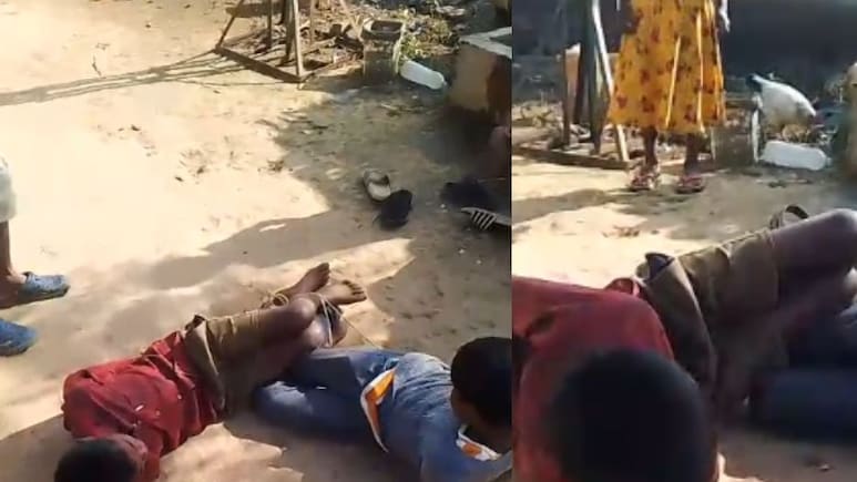 खेत में मटर तोड़ने पर दो मासूमों के साथ हैवानियत, हाथ पैर रस्सी से बांधकर की गई पिटाई, Video हुआ वायरल