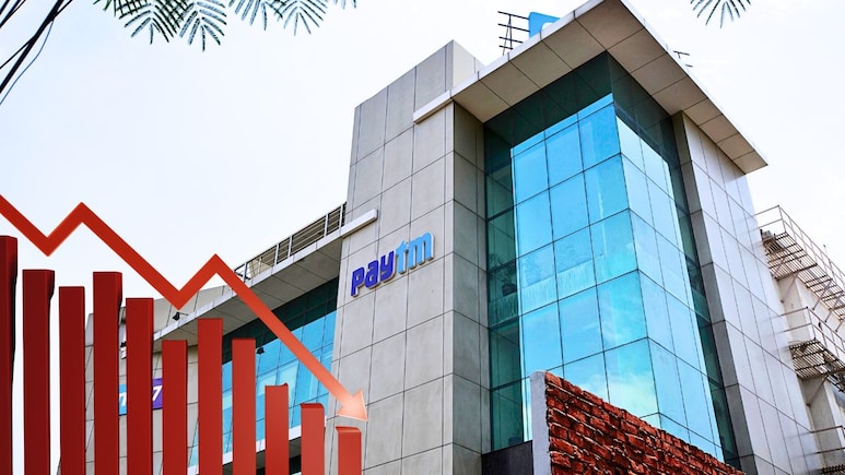 Paytm Shares Tumble 8% After RBI Ban On Payments Bank Unit