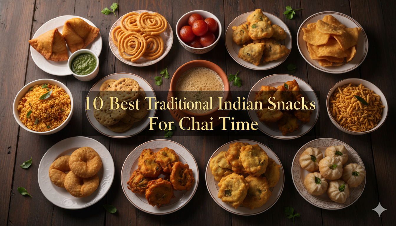 10 Best Traditional Indian Snacks For Chai Time: Regional Recipes From Across The Country