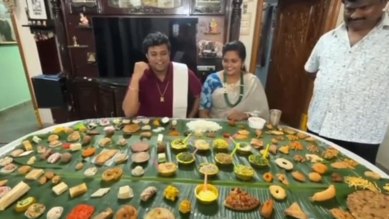 Watch: Andhra Family Throws Grand Sankranti Feast For Son-In-Law With 158 Delicious Treats