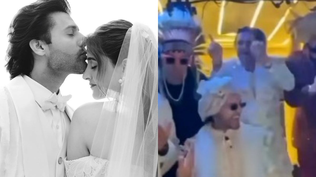 Viral: Stebin Ben Grooves To Salman Khan's <i>Saajan Ji Ghar Aaye</i> At Hindu Wedding With Nupur Sanon