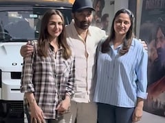 बॉर्डर 2 की स्पेशल स्क्रीनिंग पर सनी देओल की सौतेली बहनें, ईशा और अहाना के साथ पोज देते थे बड़े भैया